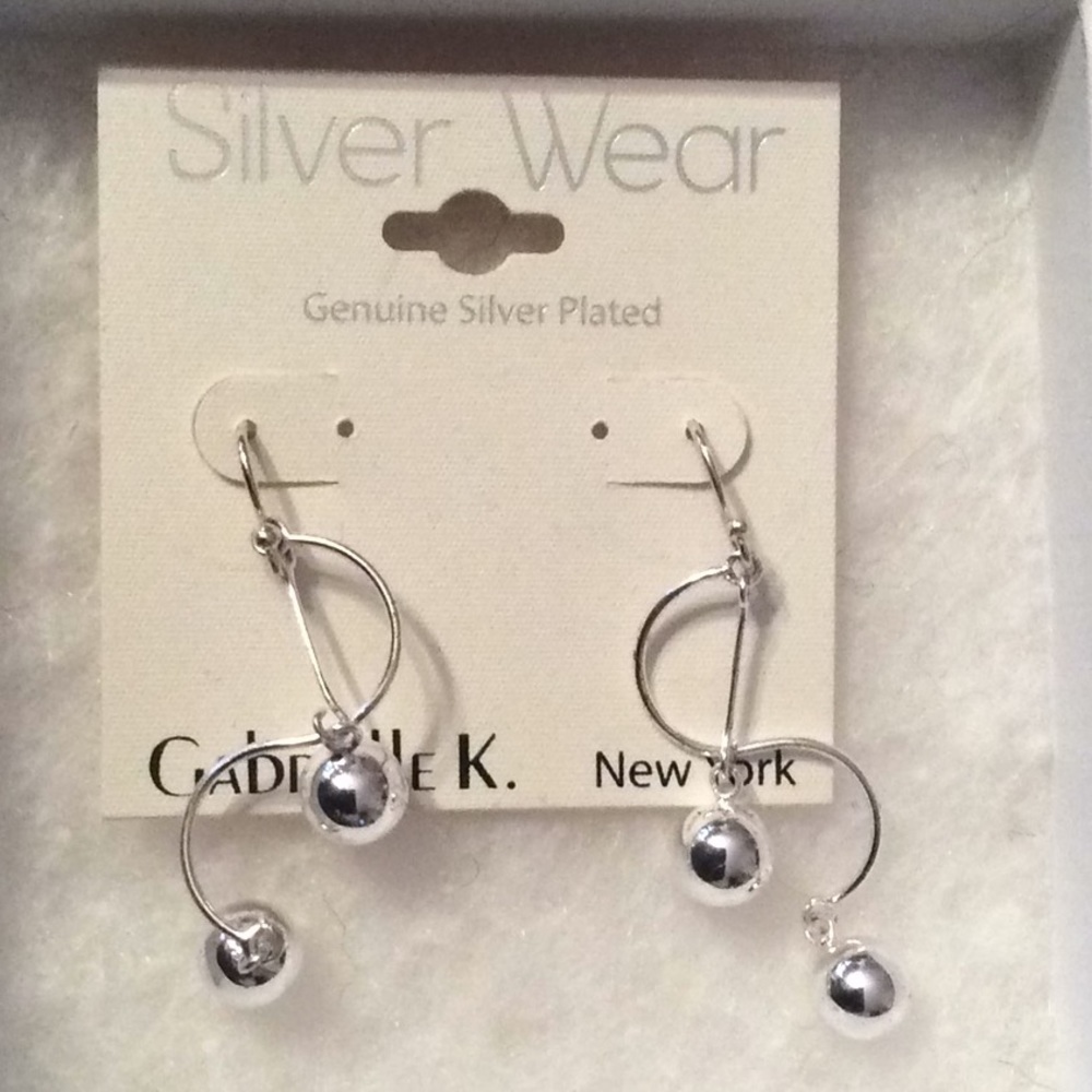 Genuine Silver Plated Earrings
